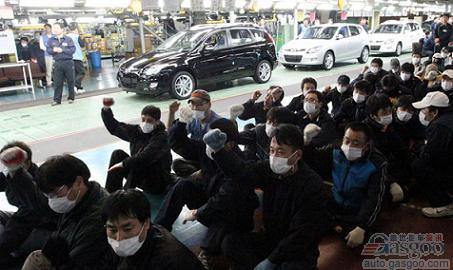 美国汽车工人联合会声援韩国现代工人罢工
