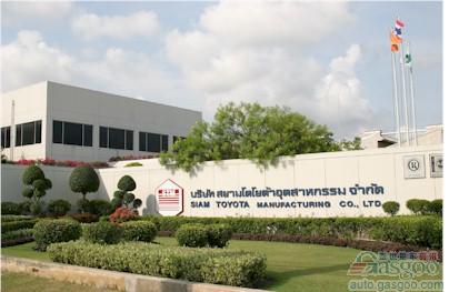丰田北美因洪水继续减产 泰国工厂延长停工