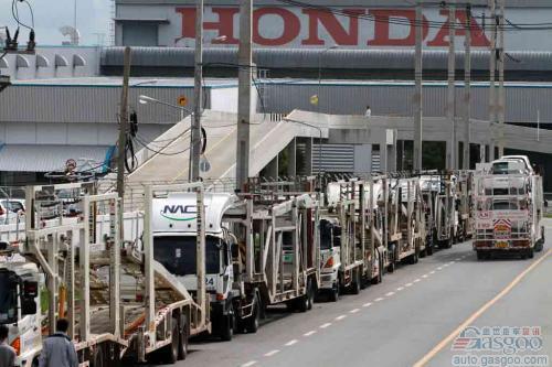 本田恢复泰国生产 洪水导致停产半年损失26万辆