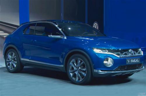 大众将推出四款新SUV 基于高尔夫打造T-Roc