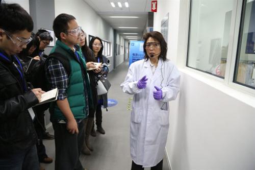 通用汽车中国前瞻技术科研中心的电池技术实验室