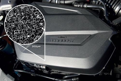 福特用MuCell微孔泡沫塑料减轻车重