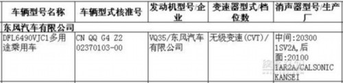 定名“楼兰”东风日产Murano将于下半年推出