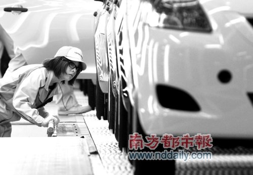 广丰百万辆整车下线 混合动力车唱“主角”