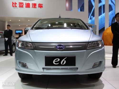 30万的电动车 比亚迪e6纯电动车9月上市高清图片