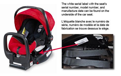 宝得适(Britax)因脱落风险召回一款婴儿汽车安全座椅