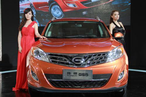广汽首款SUV 传祺GS5于齐鲁春季车展上市