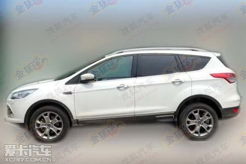 年内上市长安福特翼虎运动版最新谍照