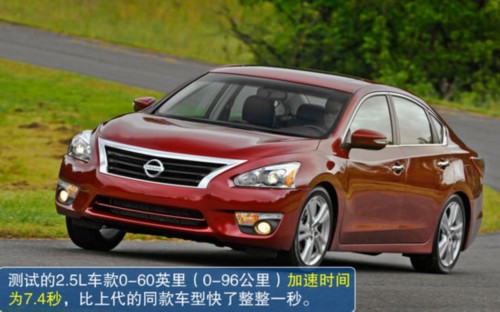 日产 Altima 实拍 图解 图片
