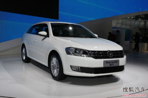 上海大众朗逸两厢定名朗行 或下半年上市