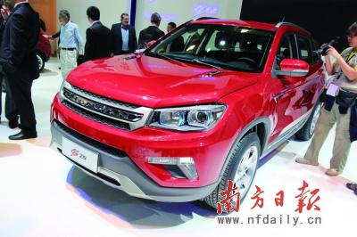 长安SUV车型CS75全球首发