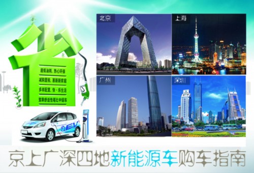 包牌仅10万 京上广深可买到哪些新能源汽车