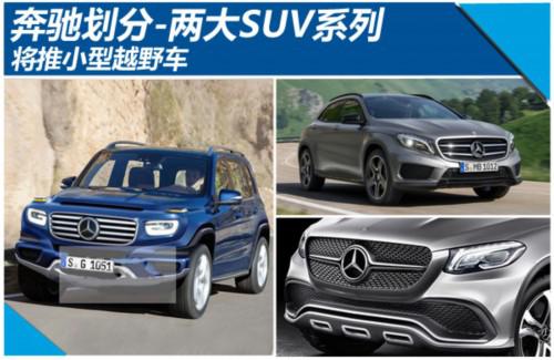 奔驰划分-两大SUV系列 将推小型越野车