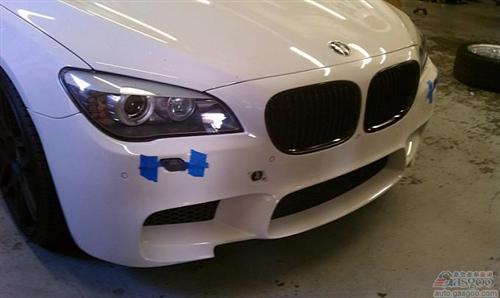 宝马7系采用m7保险杠 更具动感