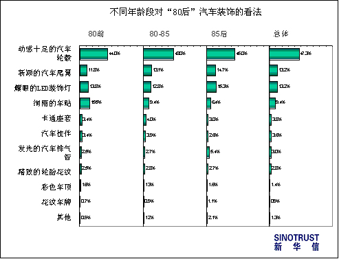 【新华信专栏】 调查报告：80后的汽车特征