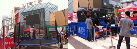 风神NBA联合举办亲子嘉年华活动