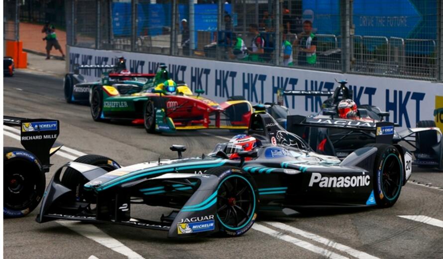 捷豹车队回归Formula E首秀可圈可点