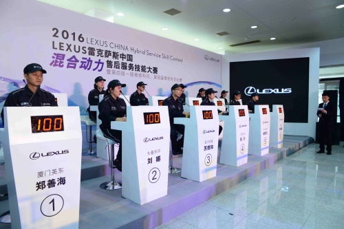 雷克萨斯中国售后服务技能大赛再塑绿色服务新标杆