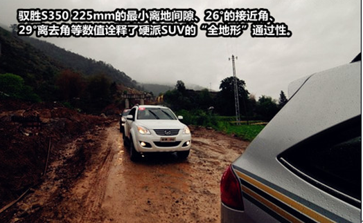 试跑驭胜S350 “健壮运动选手”