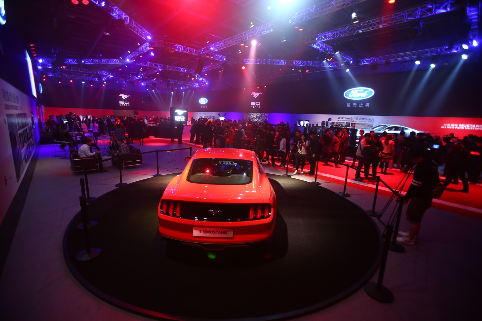 福特在华庆祝Mustang品牌诞生50周年