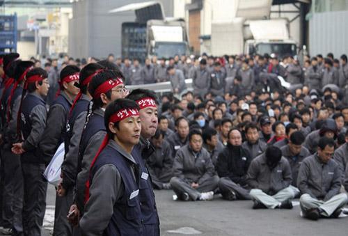 韩国双龙汽车与工会握手言和 停止内战（图）