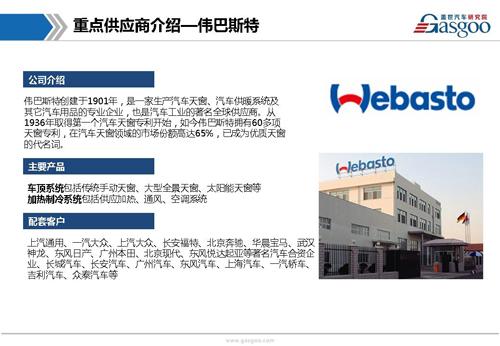 【行业综述】天窗系统行业综述