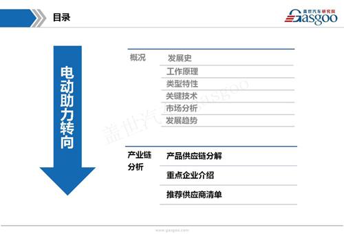 【行业综述】电动助力转向系统行业综述