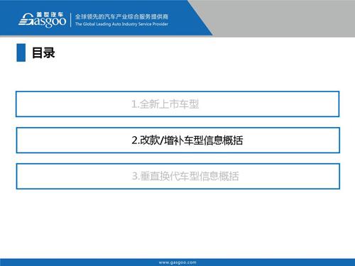 盖世汽车研究院：2016年Q1上市新车盘点