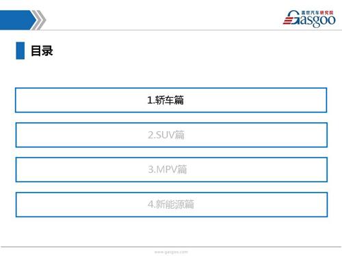 盖世汽车研究院：2016年下半年上市新车盘点