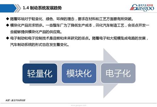 【行业综述】制动系统行业综述