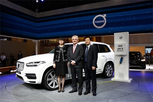 XC90 T8和 S60L两款E驱混动车型广州车展上市