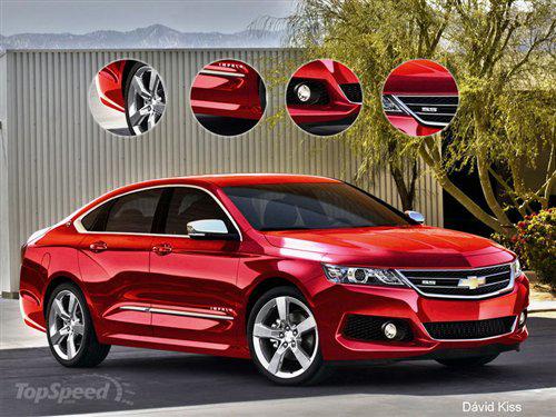 有望年底发布　雪佛兰新Impala SS效果图