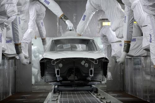 宝马铁西工厂涂装车间